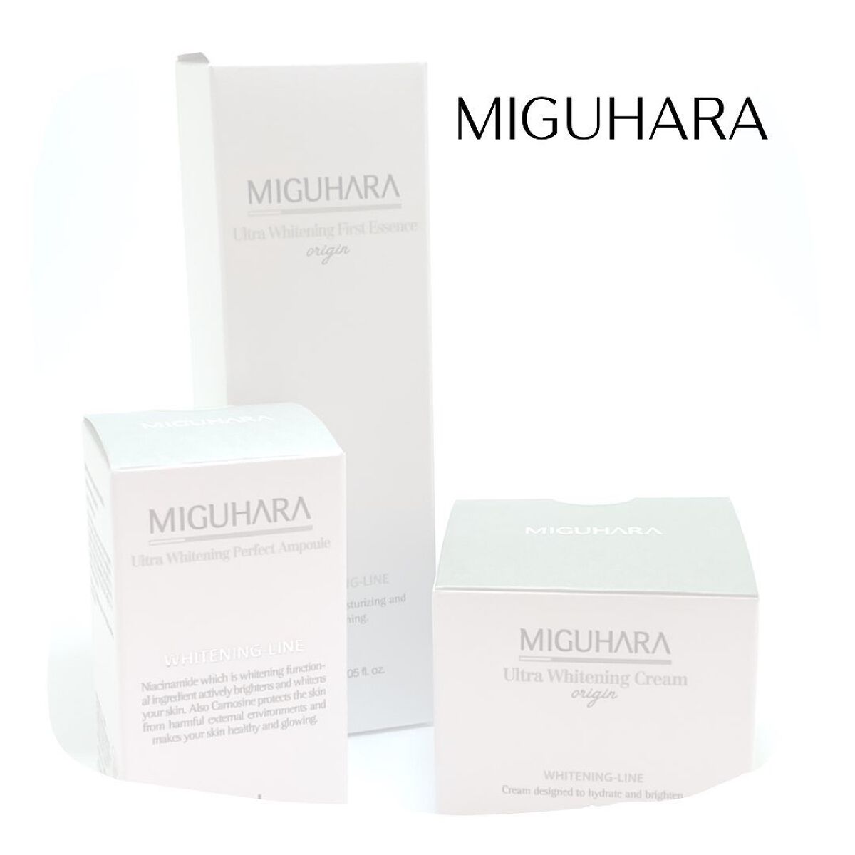 Ultra Whitening Perfect Ampoule/MIGUHARA/美容液を使ったクチコミ（1枚目）