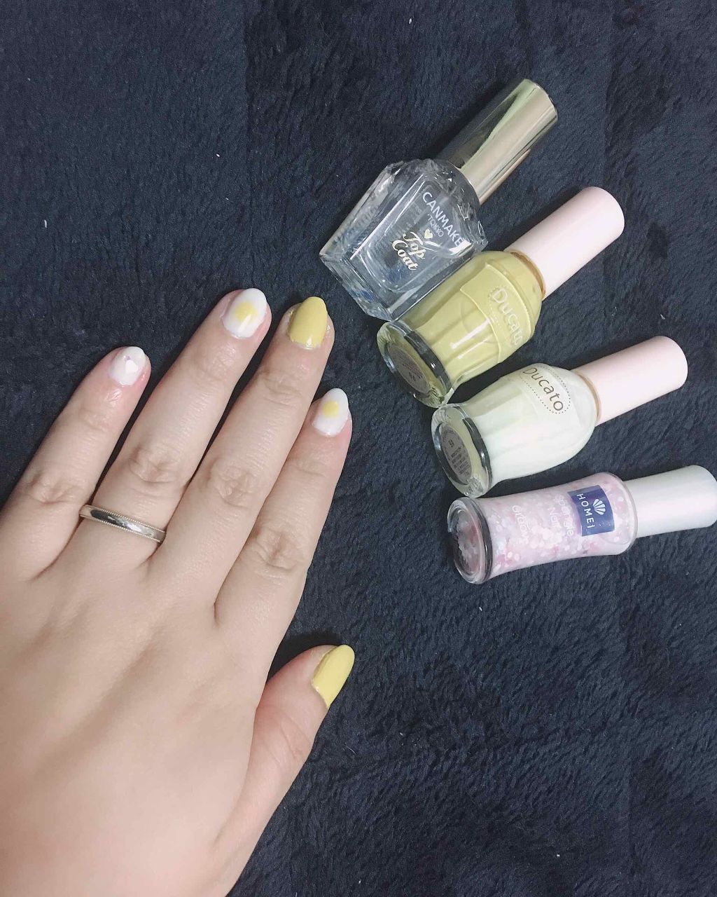 カラフルネイルズ/キャンメイク/マニキュアを使ったクチコミ（2枚目）