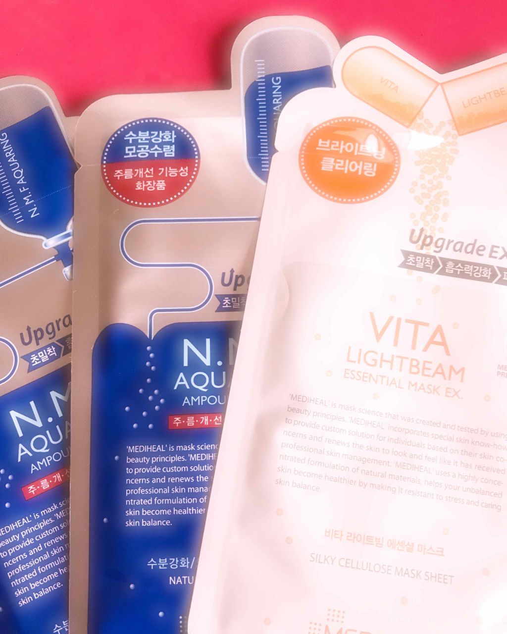 N.M.FアクアアンプルマスクJEX/MEDIHEAL/シートマスク・パックを使ったクチコミ（2枚目）