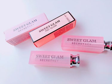 SWEET GLAM TINT GLOW/SECRET KEY/口紅を使ったクチコミ（1枚目）