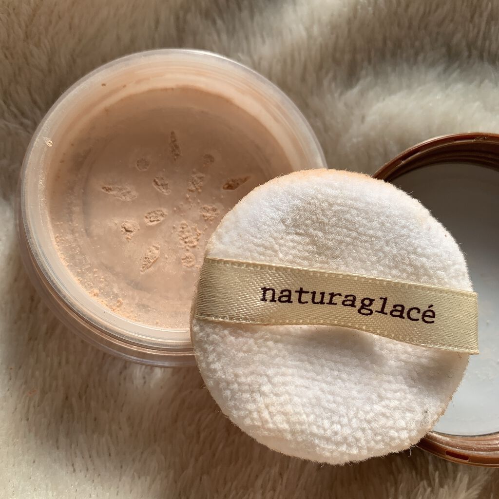 UVシフォン パウダー/ナチュラグラッセ/ルースパウダーを使ったクチコミ(2枚目)