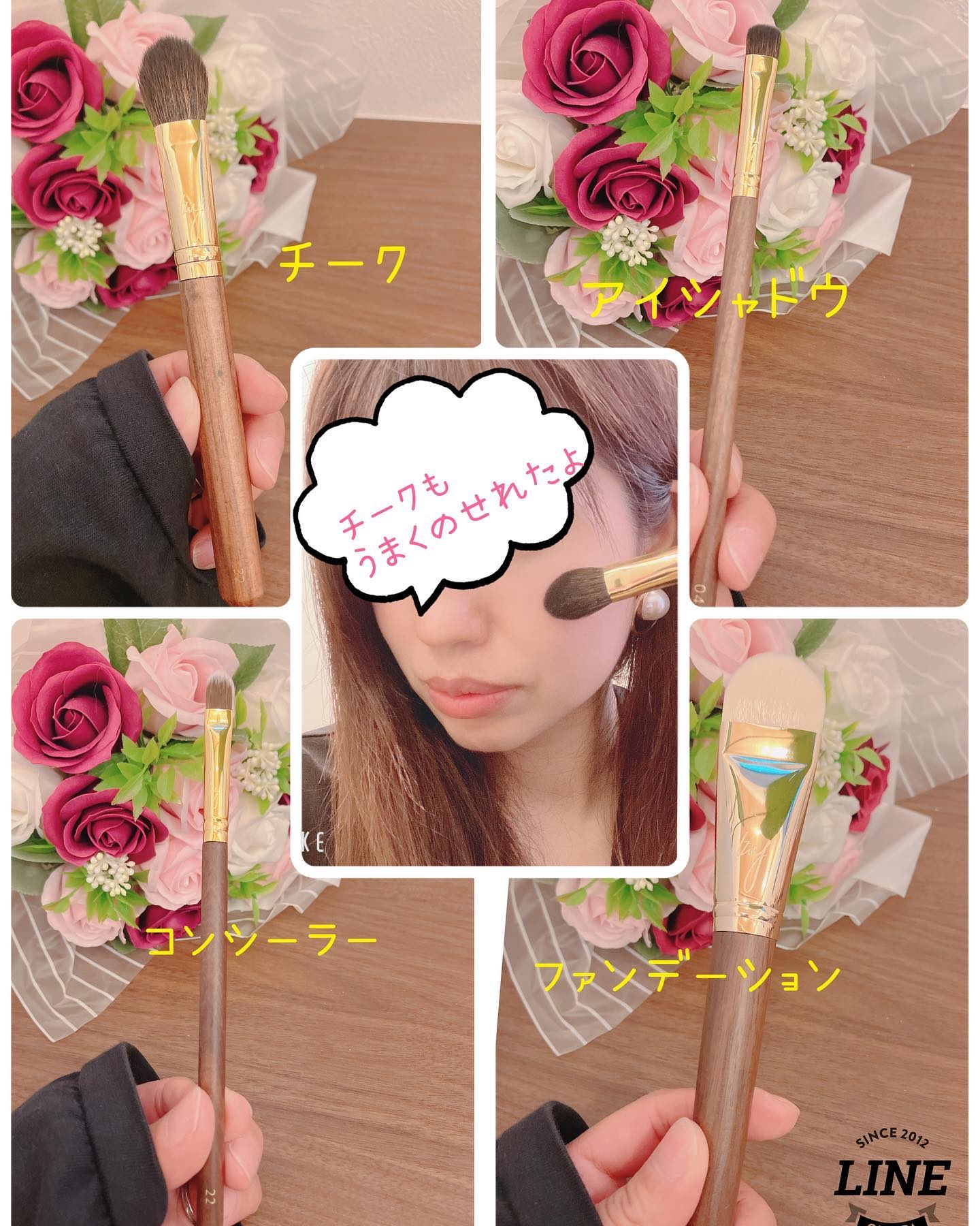 BY MAENG #21 ファンデーションブラシ/SOOA DOR/メイクブラシを使ったクチコミ（3枚目）