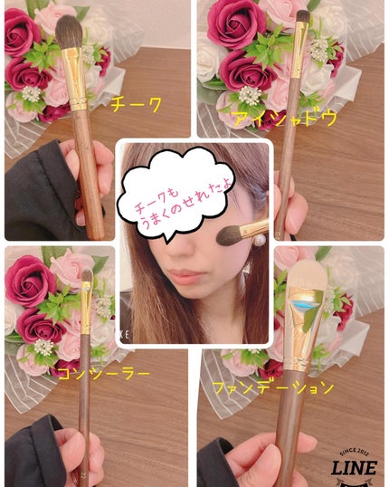 BY MAENG #21 ファンデーションブラシ/SOOA DOR/メイクブラシを使ったクチコミ(3枚目)