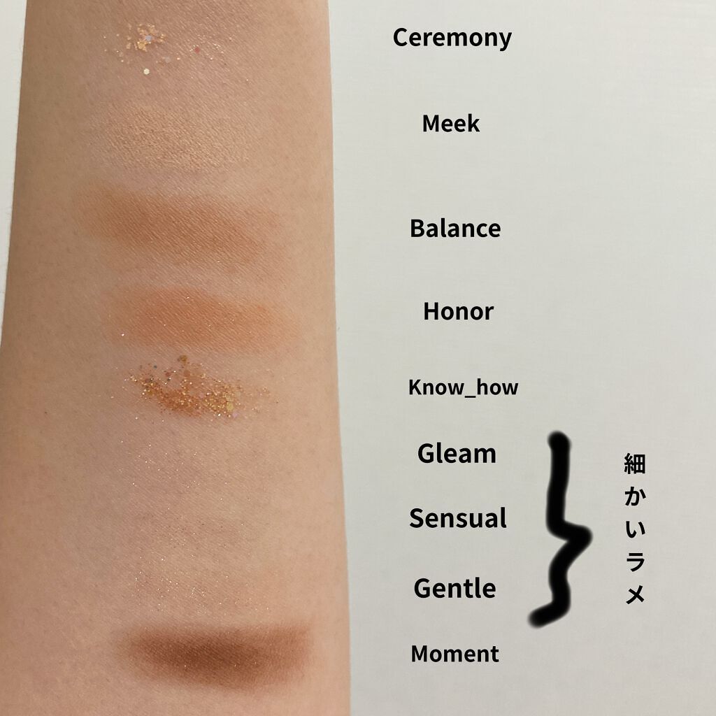 グリッターペディアアイパレット/unleashia/アイシャドウパレットを使ったクチコミ（2枚目）