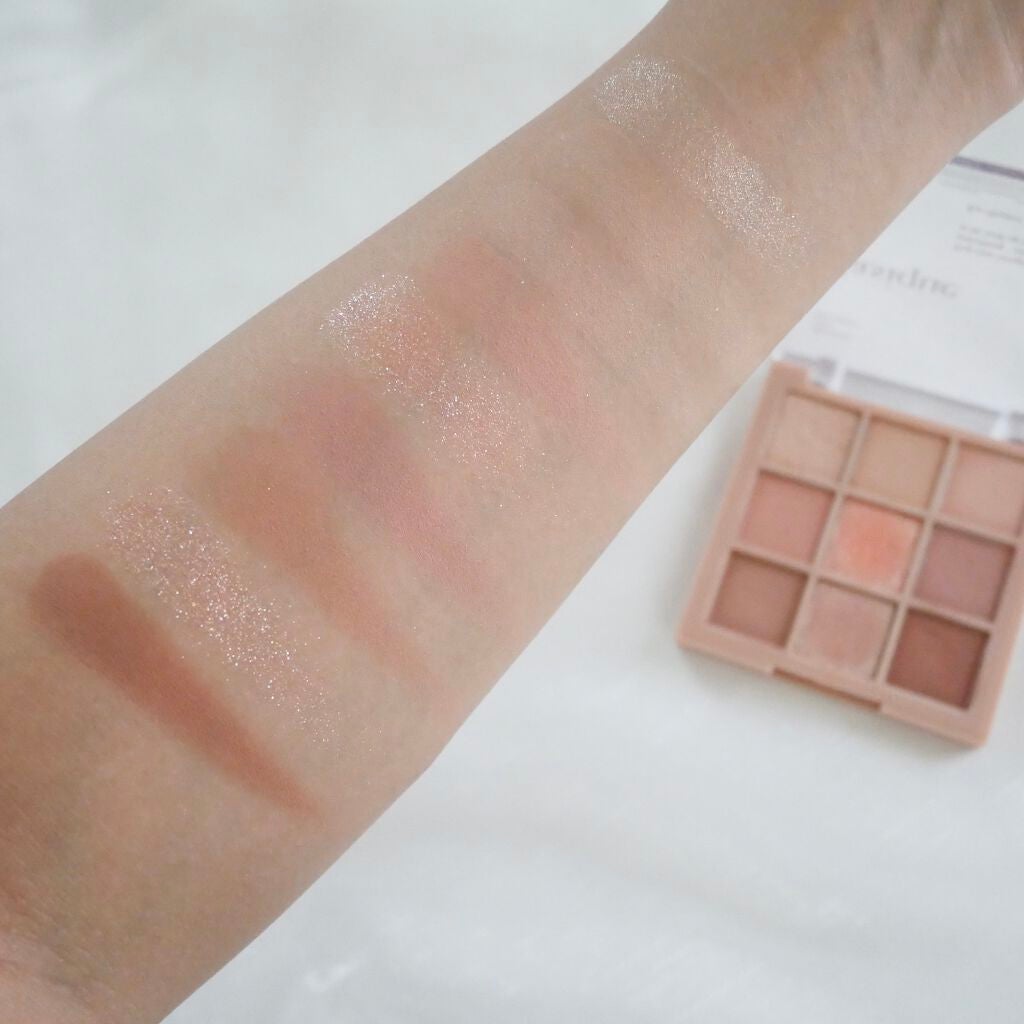 シャドウパレット/dasique/アイシャドウパレットを使ったクチコミ(2枚目)