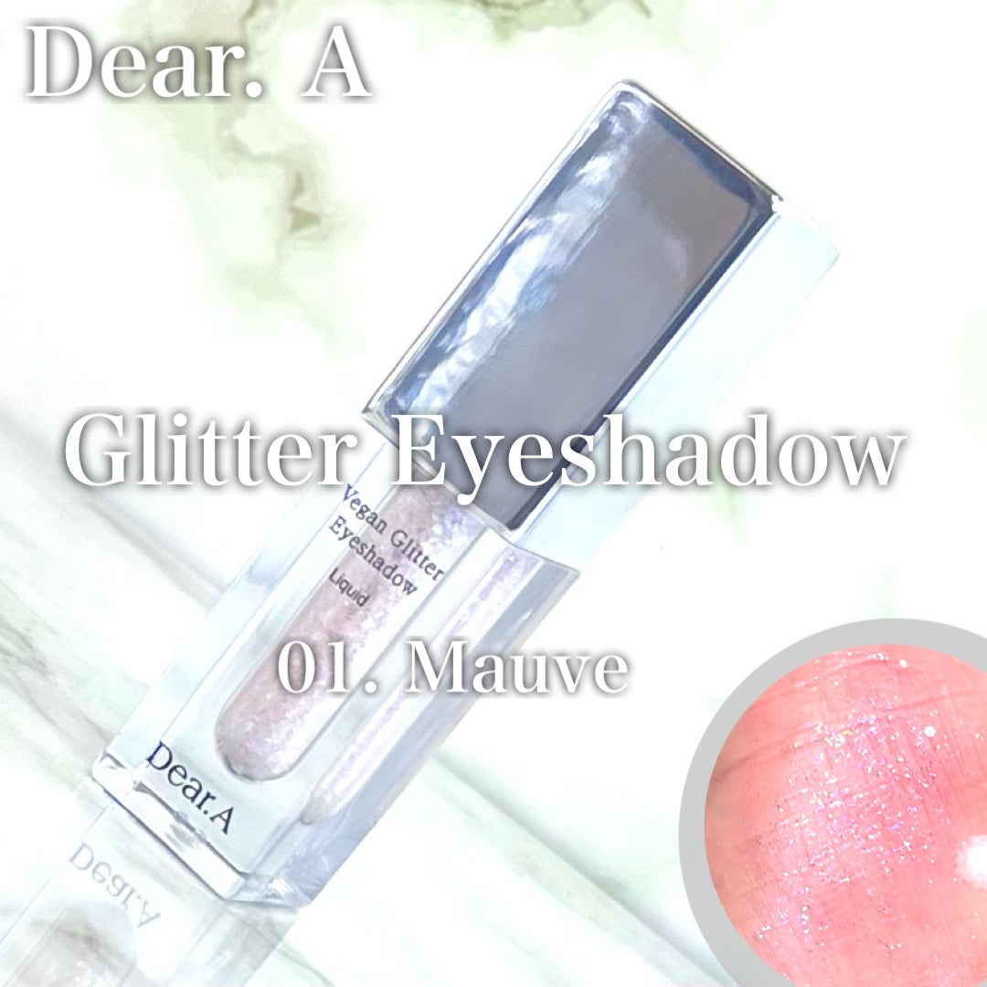 グリッターアイシャドウ/Dear.A/グリッターを使ったクチコミ(8枚目)
