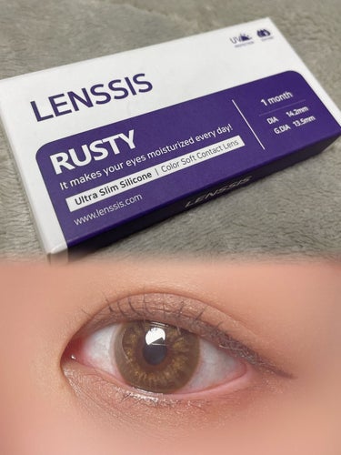 ラスティシリーズ/LENSSIS/カラーコンタクトレンズを使ったクチコミ（2枚目）