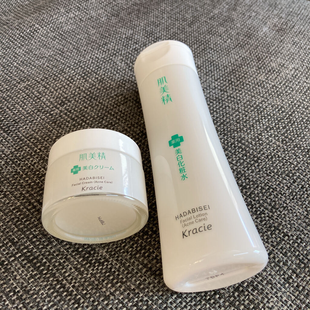 大人のニキビ対策 薬用美白化粧水/肌美精/化粧水を使ったクチコミ（1枚目）