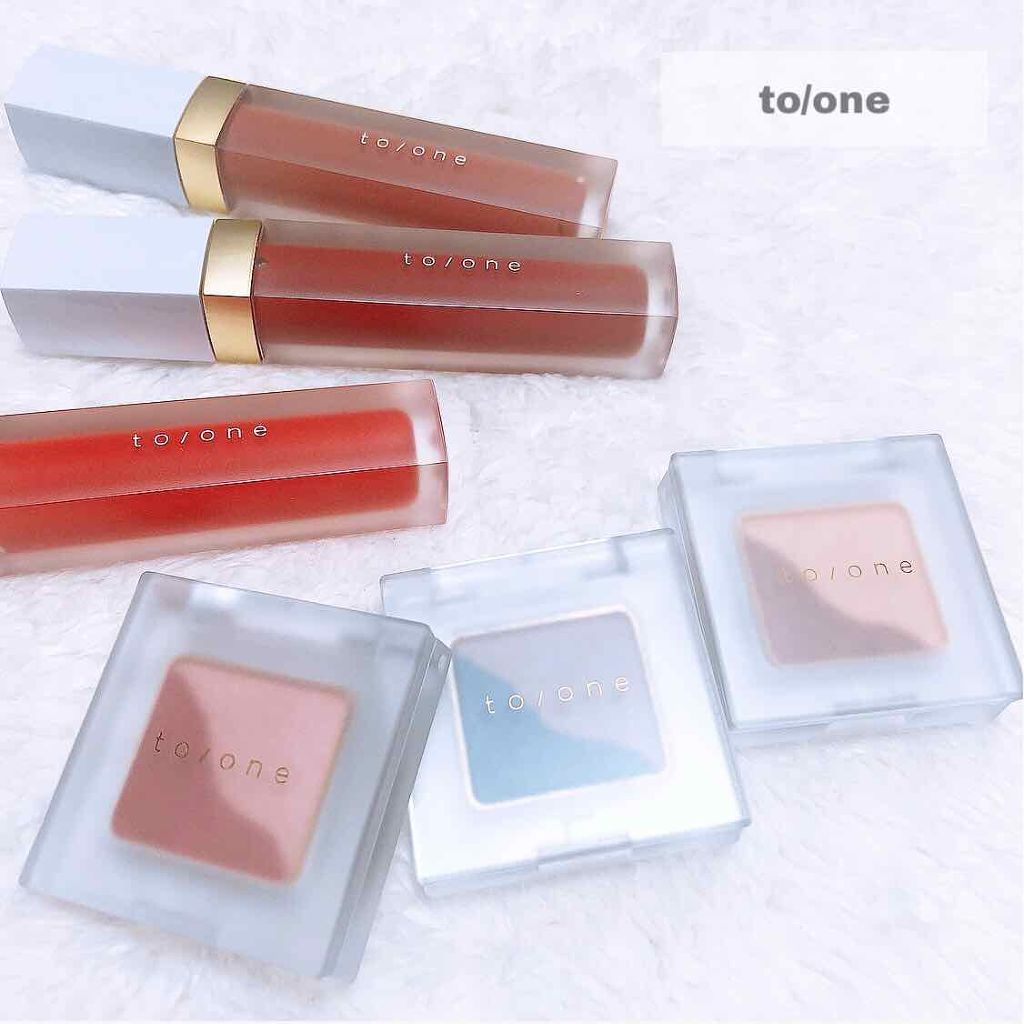 トーン ペタル エッセンス グロス/to/one/リップグロスを使ったクチコミ(1枚目)