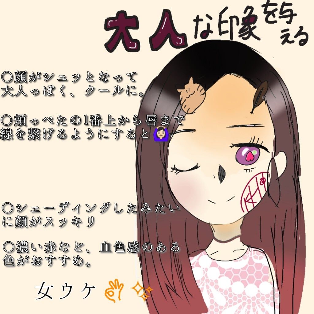 クリームチーク/キャンメイク/ジェル・クリームチークを使ったクチコミ（2枚目）