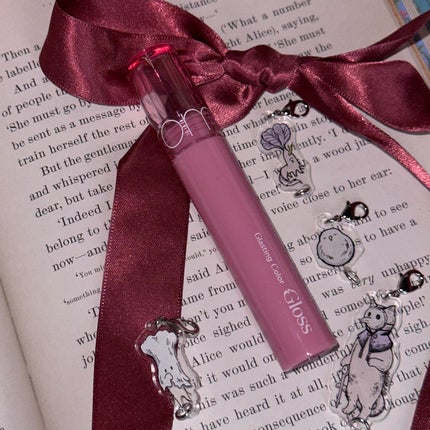 グラスティングカラーグロス/rom&nd/リップグロスを使ったクチコミ(4枚目)