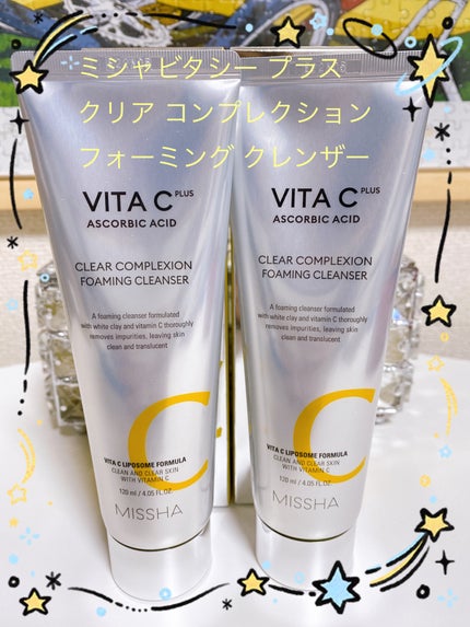 ビタシー プラス クリア コンプレクション フォーミング クレンザー/MISSHA/洗顔フォームを使ったクチコミ(1枚目)