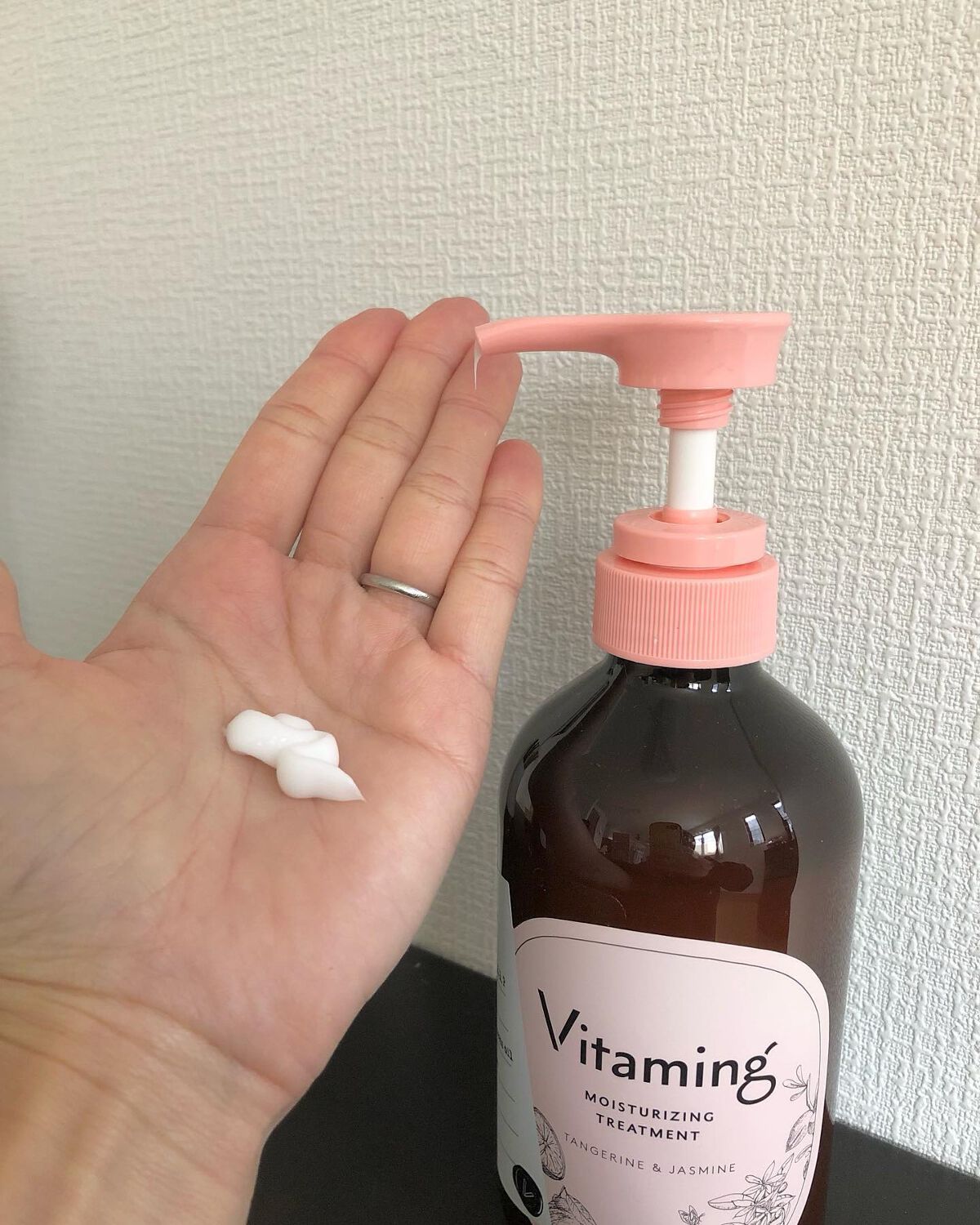 モイストシャンプー/トリートメント(タンジェリン＆ジャスミンの香り)/Vitaming/市販シャンプーを使ったクチコミ（2枚目）