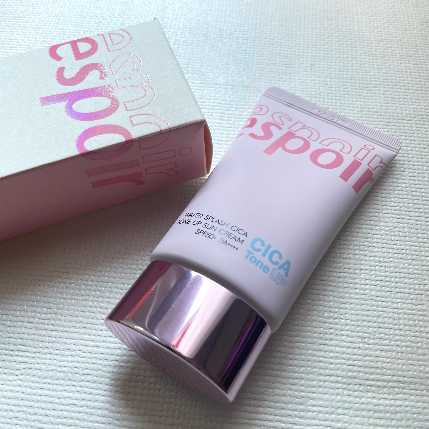 ウォータースプラッシュシカトーンアップクリーム/espoir/化粧下地を使ったクチコミ（2枚目）