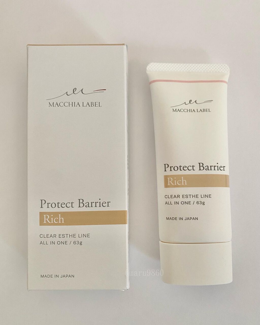 プロテクトバリアリッチc/Macchia Label/オールインワン化粧品を使ったクチコミ（2枚目）
