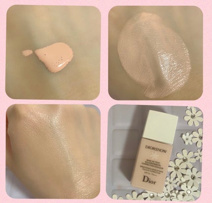 【旧】スノー メイクアップ ベース UV35 SPF35/PA+++/Dior/化粧下地を使ったクチコミ(3枚目)