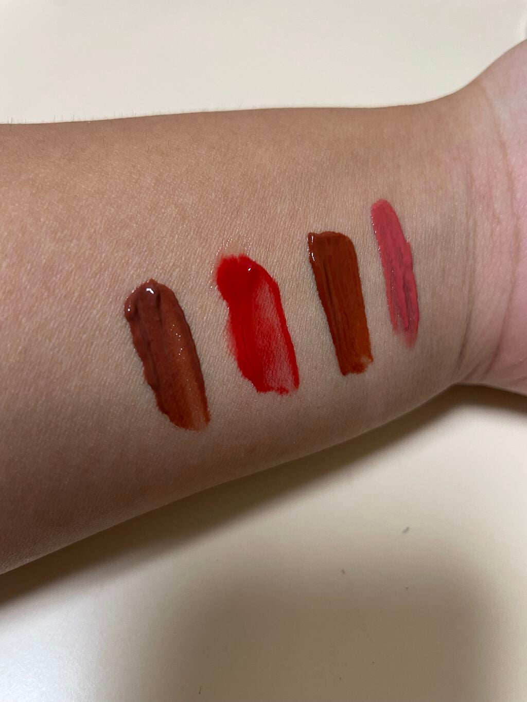 ジューシーリブティント/RICAFROSH/リップティントを使ったクチコミ(2枚目)