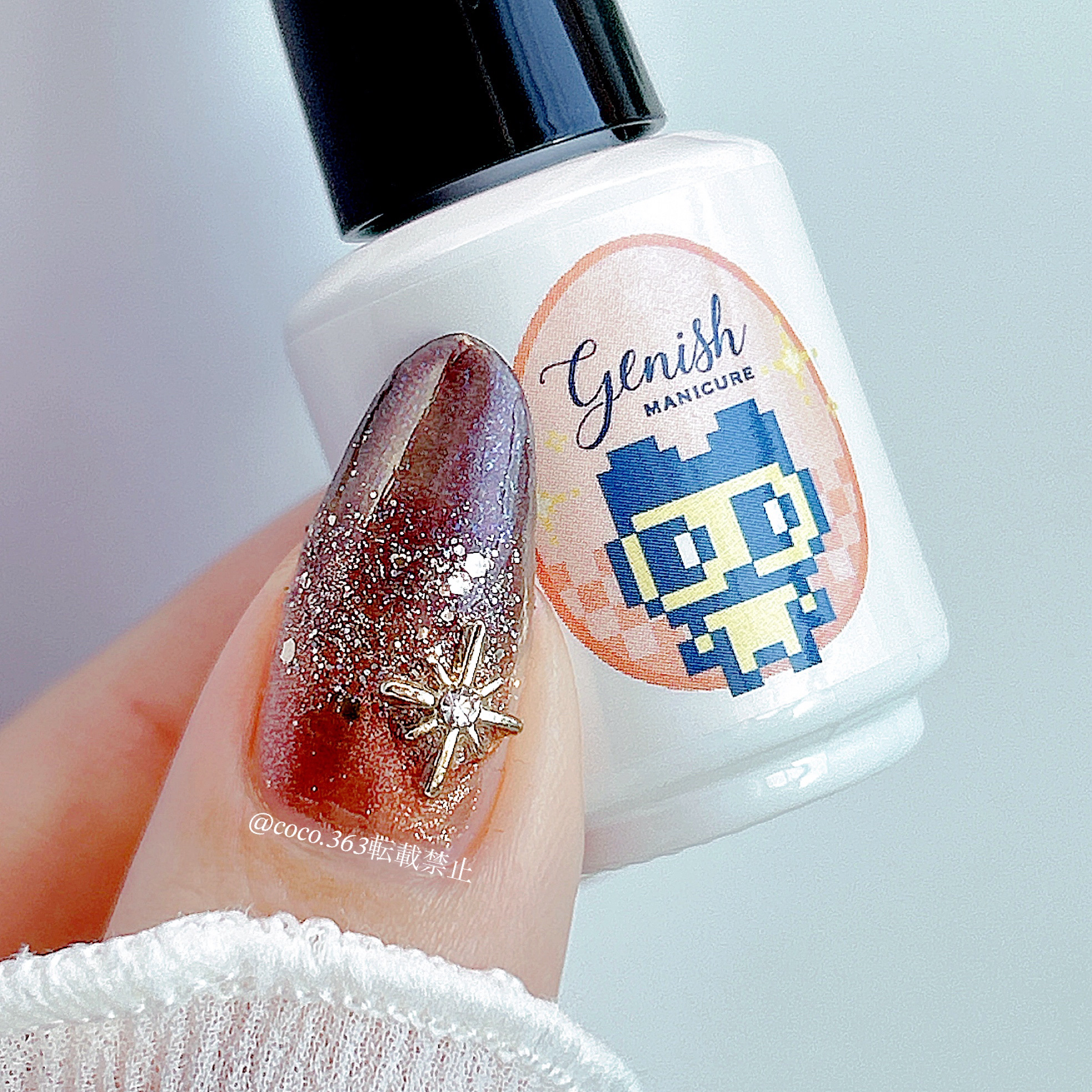 ネイルチップオーバルタイプ/DAISO/ネイルチップ・パーツを使ったクチコミ（2枚目）