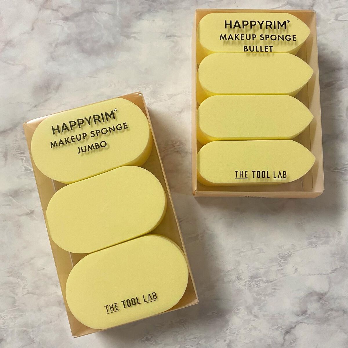 ハッピーリムメイクアップスポンジ Jumbo/THE TOOL LAB/パフ・スポンジを使ったクチコミ（2枚目）