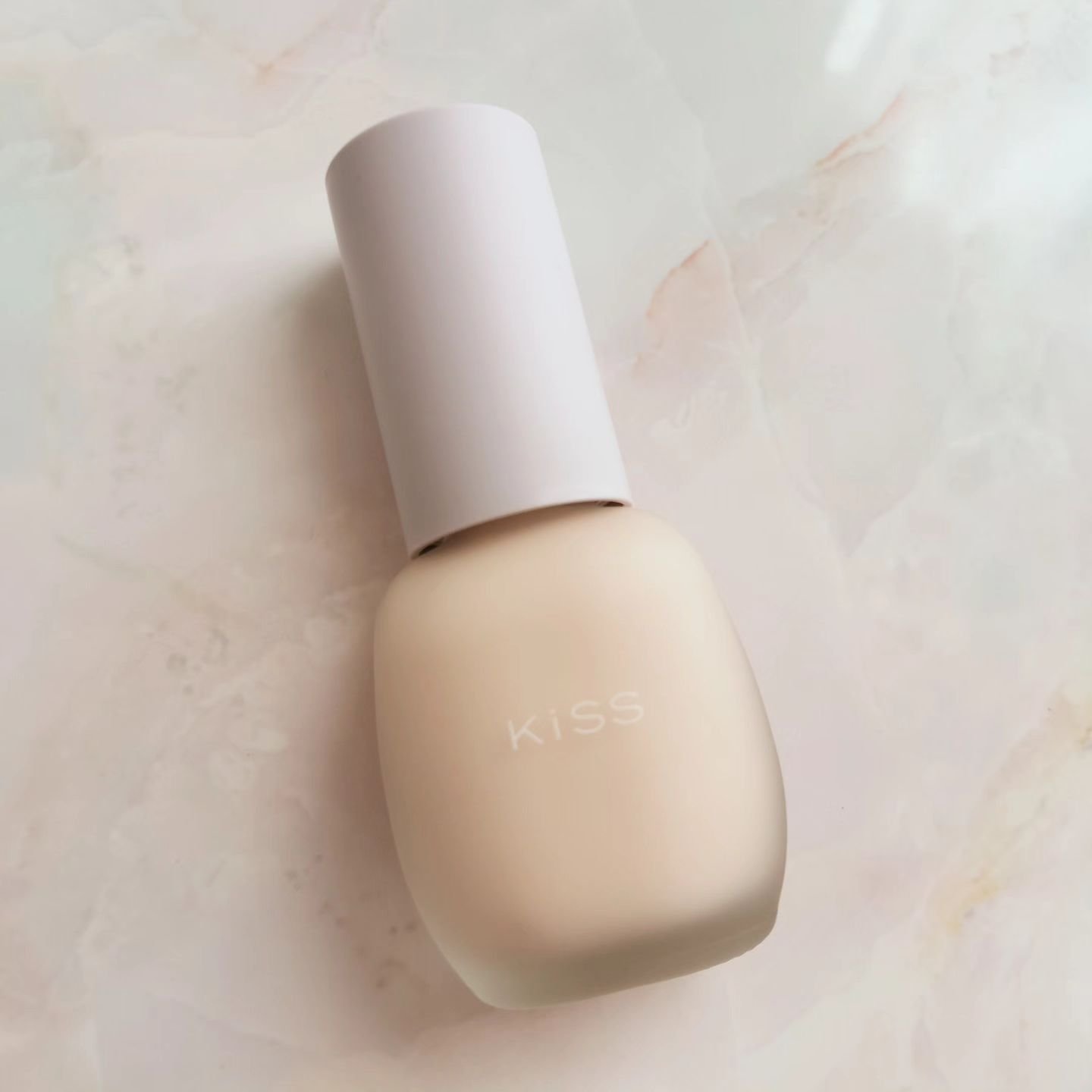 ミルキッシュガラスファンデ 01 シェル/KiSS/リキッドファンデーションを使ったクチコミ（2枚目）