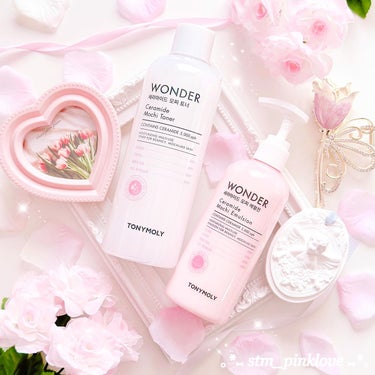 Wonder Ceramide Mochi Toner（トニーモリーワンダーCモチトナー）/TONYMOLY/化粧水を使ったクチコミ（1枚目）