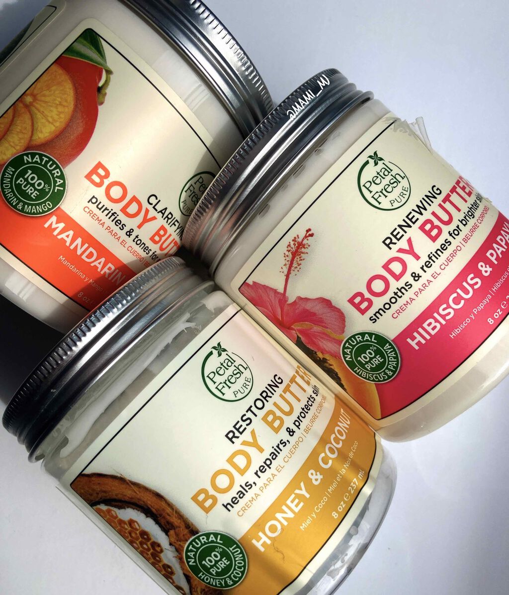 BODY BATTER HIBISCUS&PAPAYA/Petal Fresh Pure(ペタルフレッシュピュア)/ボディクリームを使ったクチコミ(1枚目)