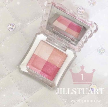 ミックスブラッシュ コンパクト N 07 sweet primrose/JILL STUART/パウダーチークを使ったクチコミ（1枚目）