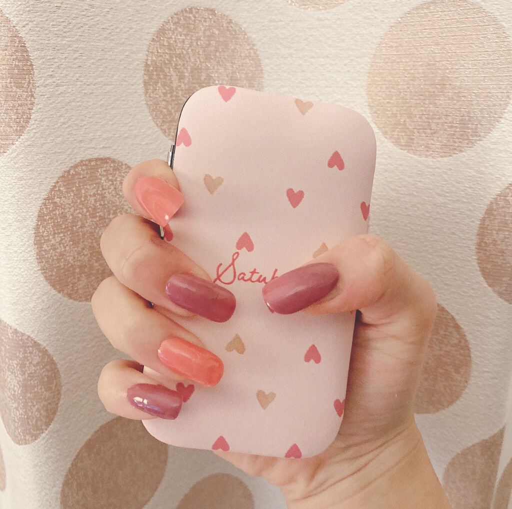 SHジェルネイル(ライト不要)/セリア/ジェルネイルを使ったクチコミ（2枚目）