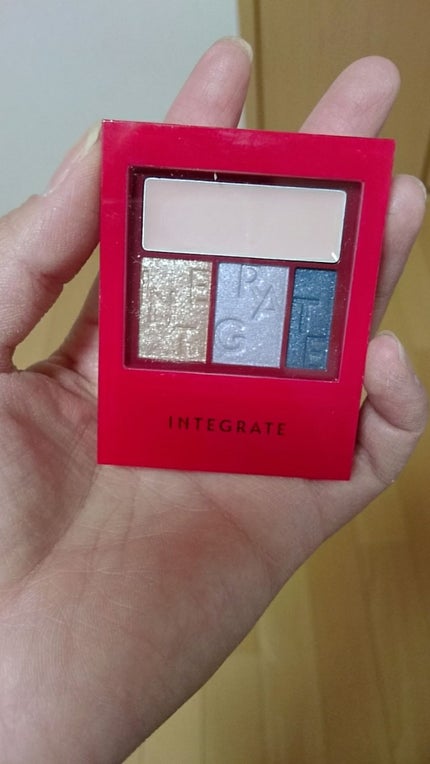 アクセントカラーアイズ CC/インテグレート/アイシャドウパレットを使ったクチコミ(1枚目)