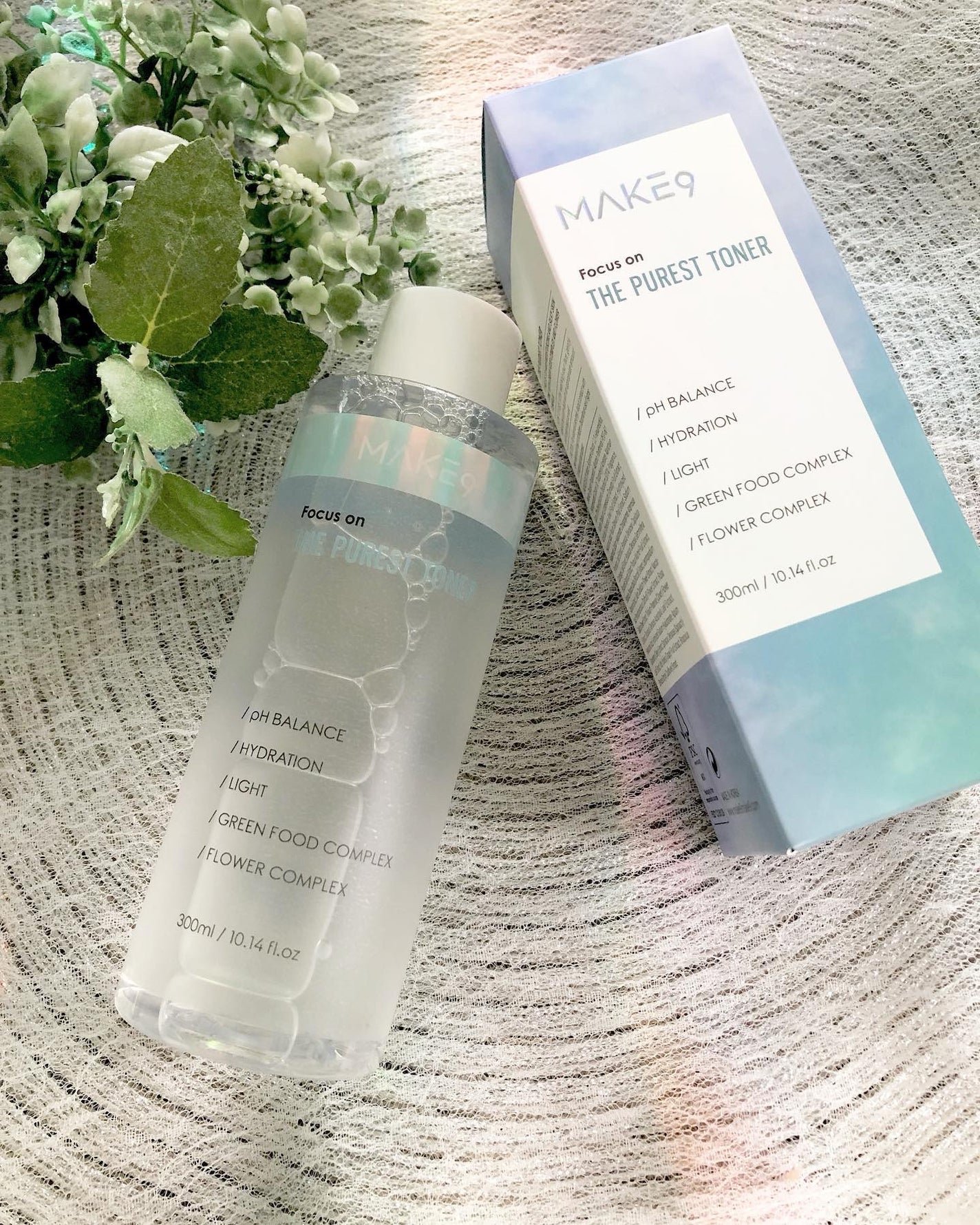 ザ・ピュアレストトナー/MAKE9/化粧水を使ったクチコミ(1枚目)