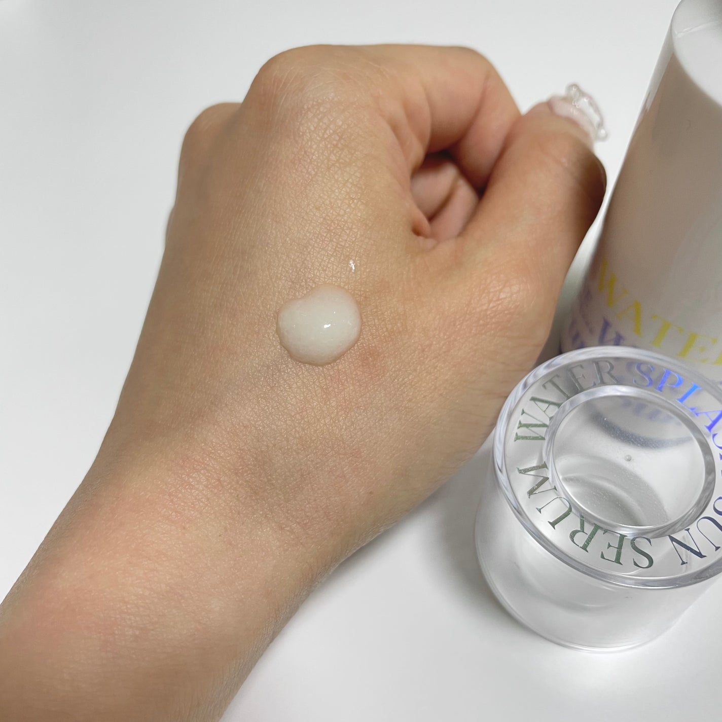 エスポア ウォータースプラッシュサンセラム/espoir/日焼け止めクリームを使ったクチコミ(2枚目)