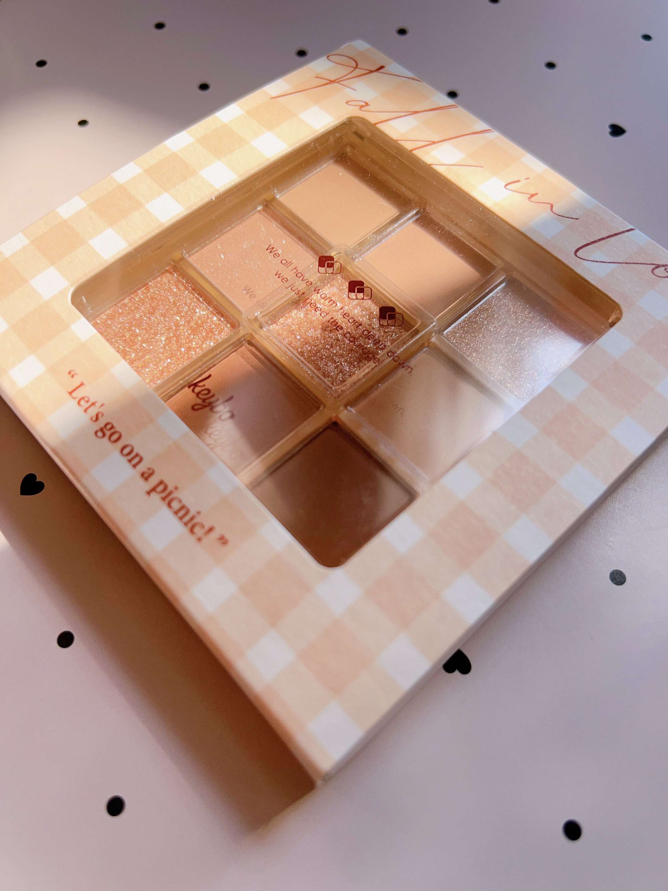 KEYBO FALL IN LOVE SHADOW PALETTE/keybo/アイシャドウパレットを使ったクチコミ（2枚目）