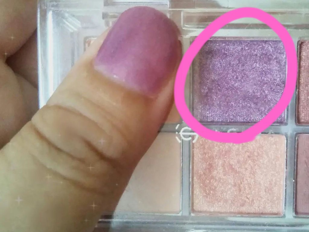 AC 8カラーアイパレット 03 ピンク ラベンダー/AC MAKEUP/アイシャドウパレットを使ったクチコミ（3枚目）