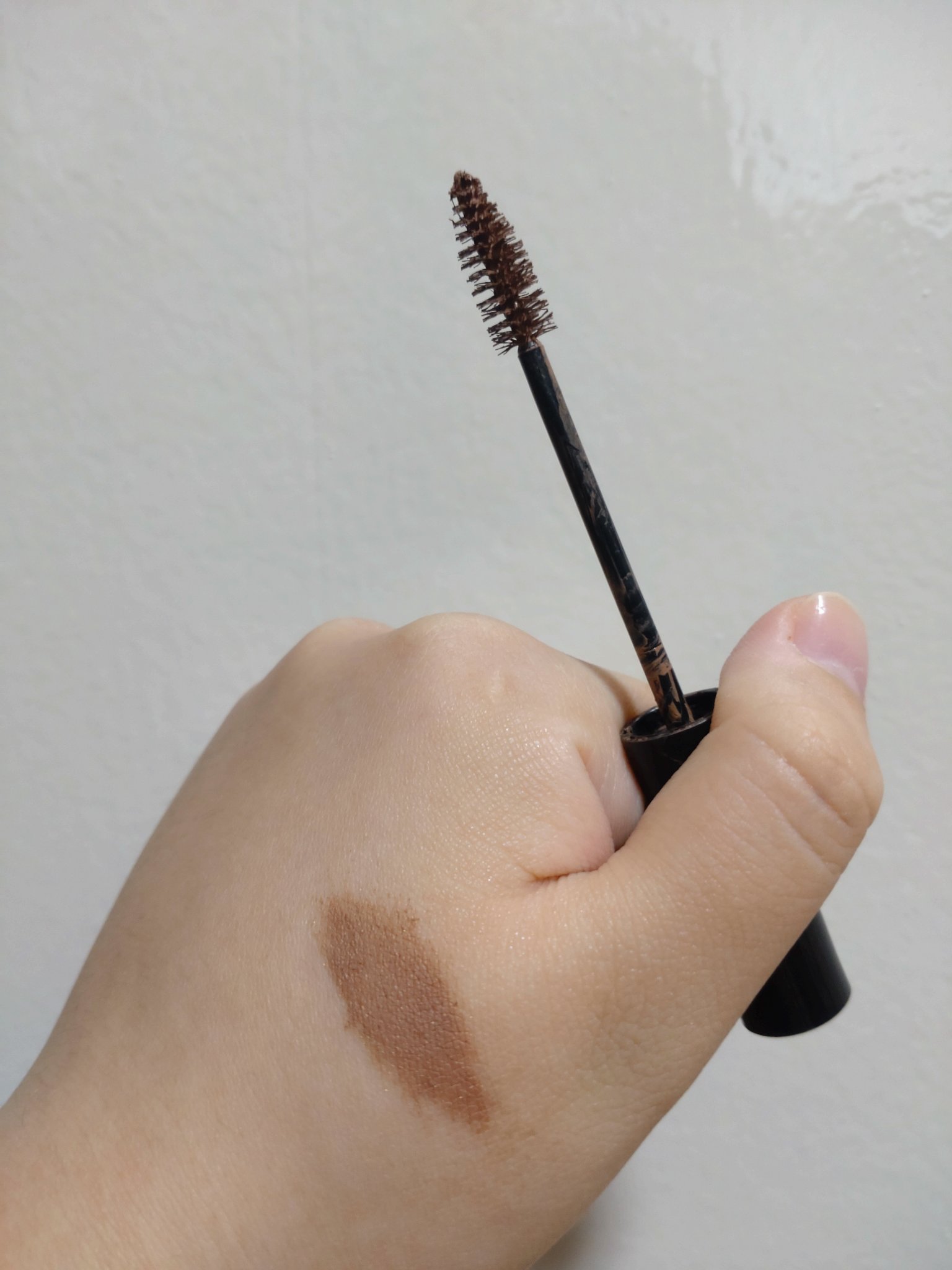 3DアイブロウカラーN BR-3 ピンクベージュ（明るいブラウン～レッド系の髪色に合う）/KATE/眉マスカラを使ったクチコミ（2枚目）