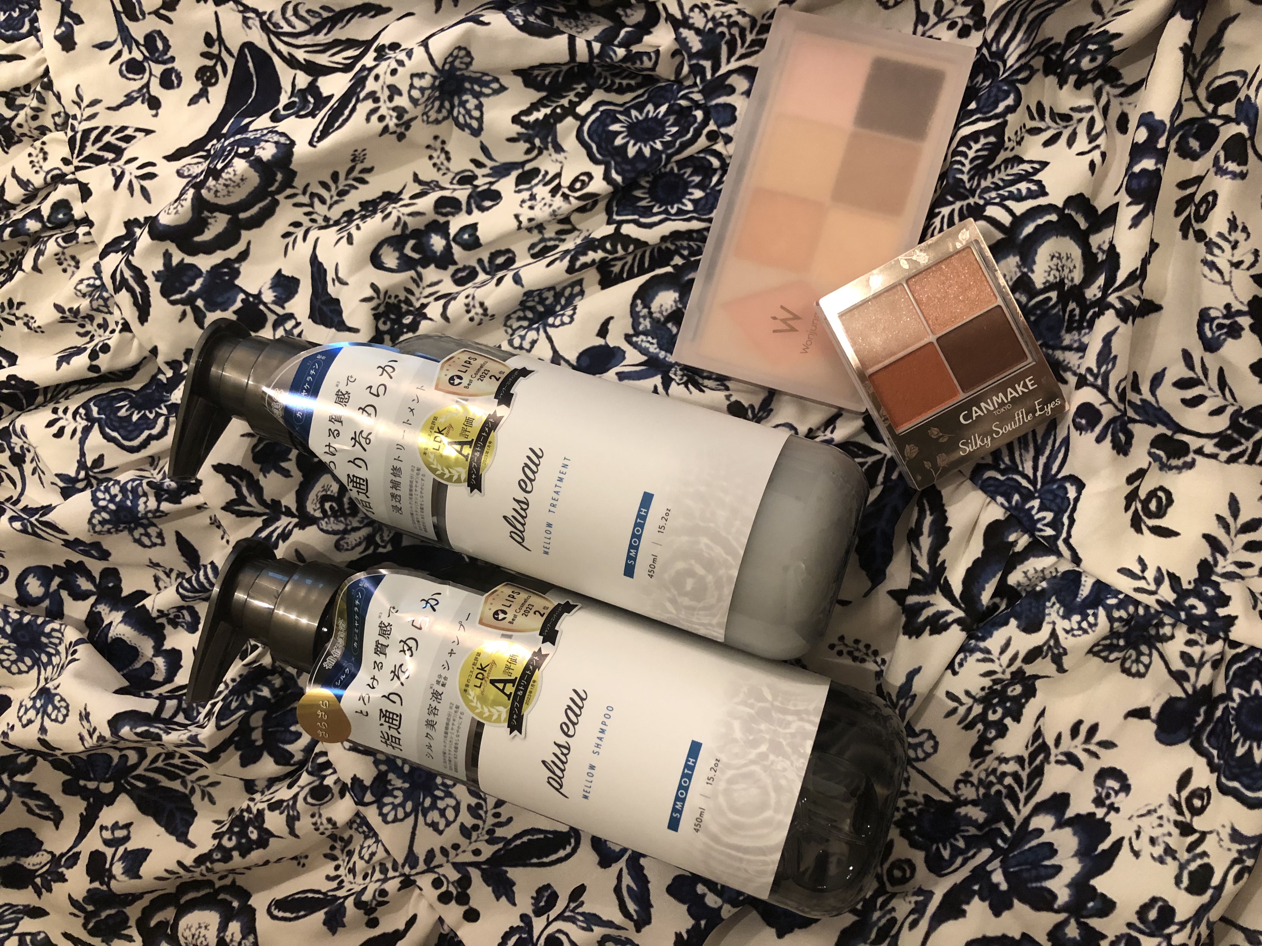 シルキースフレアイズ/キャンメイク/アイシャドウパレットを使ったクチコミ（1枚目）