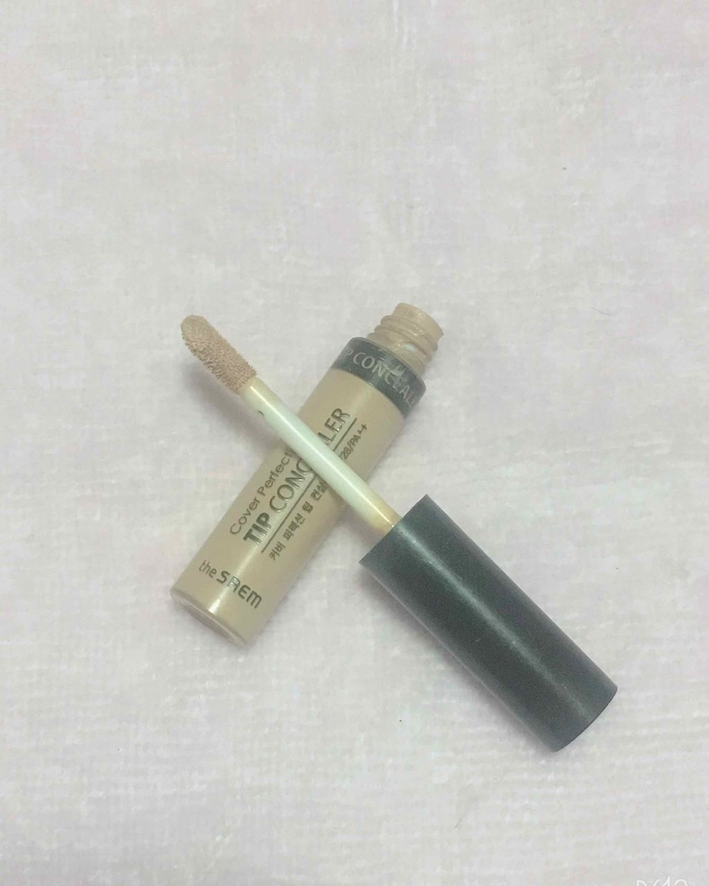 カバーパーフェクション チップコンシーラー/the SAEM/リキッドコンシーラーを使ったクチコミ(2枚目)
