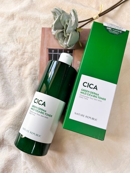 グリーン ダーマCICAビックトナー/ネイチャーリパブリック/化粧水を使ったクチコミ(1枚目)