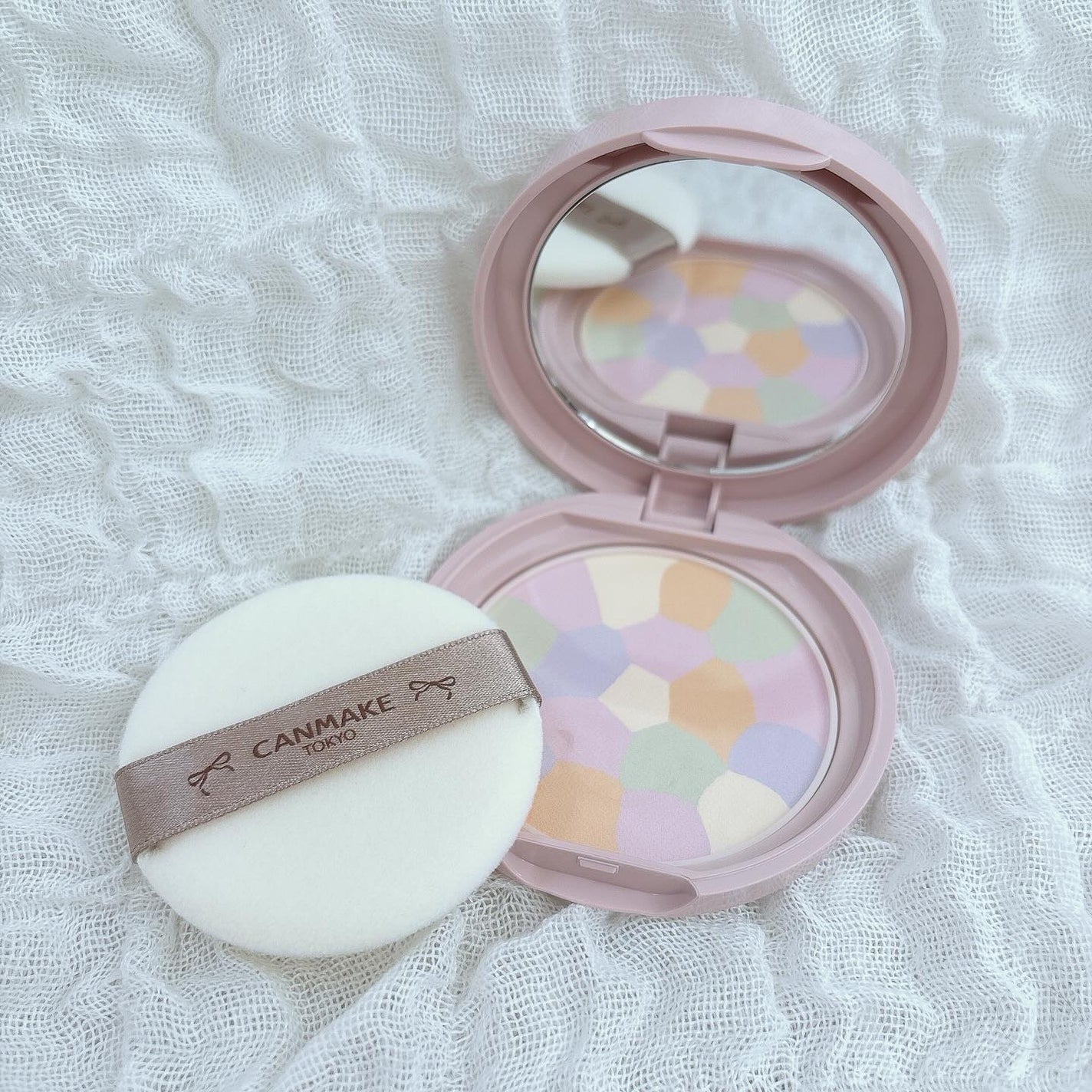 マシュマロフィニッシュパウダー ~Abloom~/キャンメイク/プレストパウダーを使ったクチコミ(2枚目)