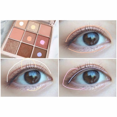 The Bella collection eyeshadow palette/CELEFIT/アイシャドウパレットを使ったクチコミ（2枚目）