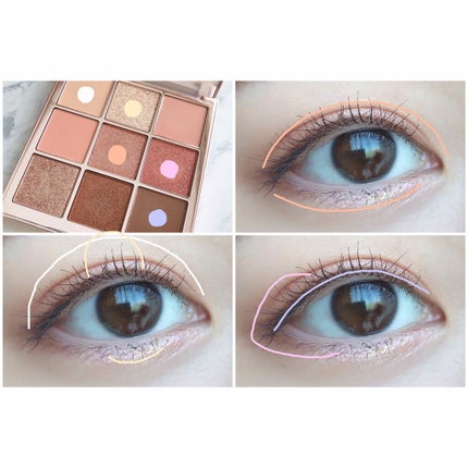 The Bella collection eyeshadow palette/CELEFIT/アイシャドウパレットを使ったクチコミ(2枚目)
