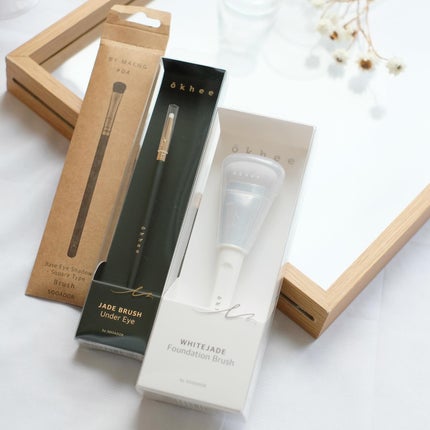 okhee 白玉ファンデーションブラシ/SOOA DOR/メイクブラシを使ったクチコミ(7枚目)