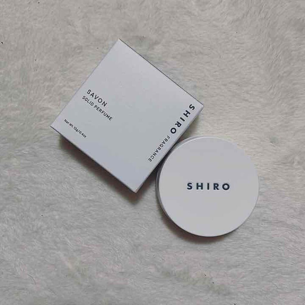 サボン 練り香水/SHIRO/練り香水を使ったクチコミ（1枚目）