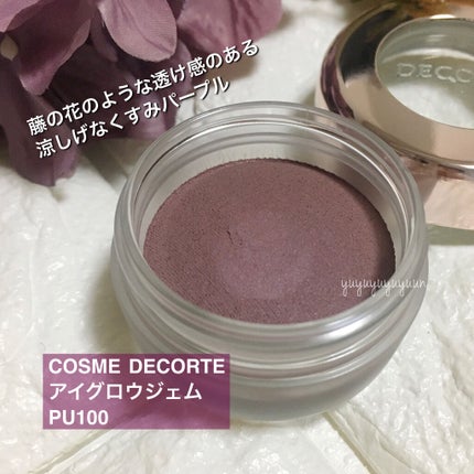 アイグロウ ジェム PU100/DECORTÉ/ジェル・クリームアイシャドウを使ったクチコミ(2枚目)