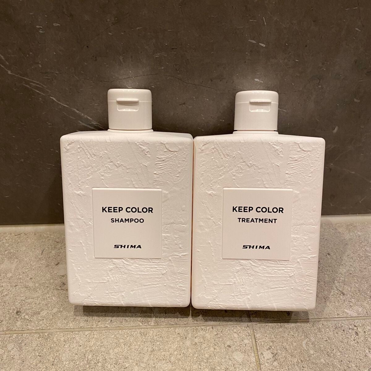 キープカラーシャンプー/トリートメント/SHIMA/サロンシャンプーを使ったクチコミ(2枚目)