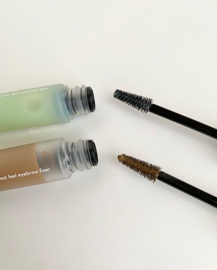 フォレスト フィール アイブロウ フィクサー 02 麦/AINOKI mebuki/眉マスカラを使ったクチコミ(3枚目)