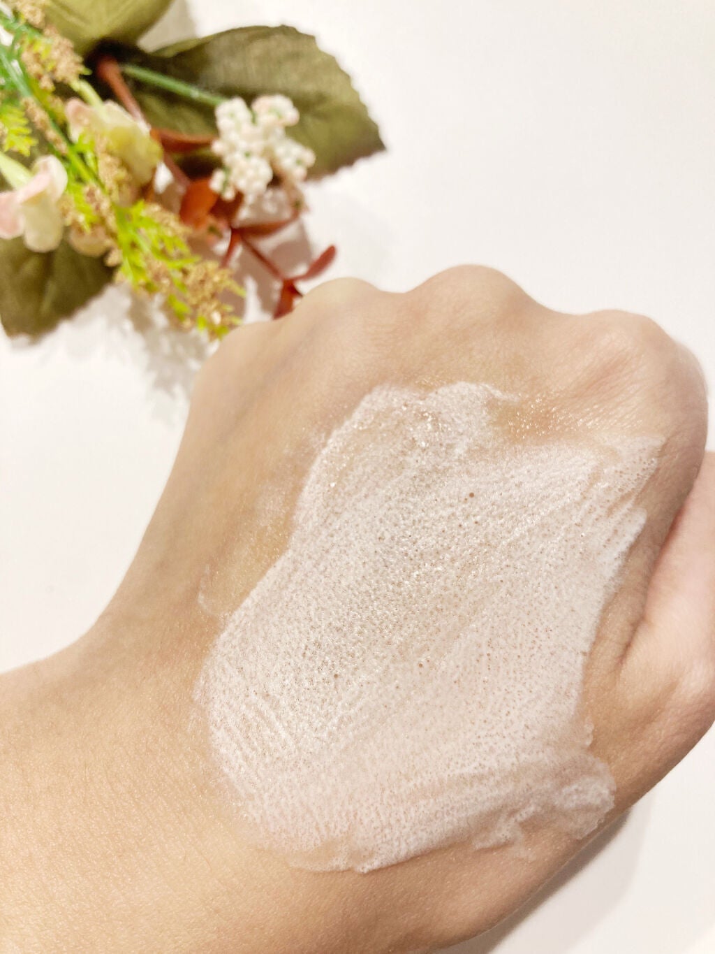 KC むきタマつるん 発泡美容液クレンジング/ハーブ健康本舗/クレンジングジェルを使ったクチコミ(5枚目)