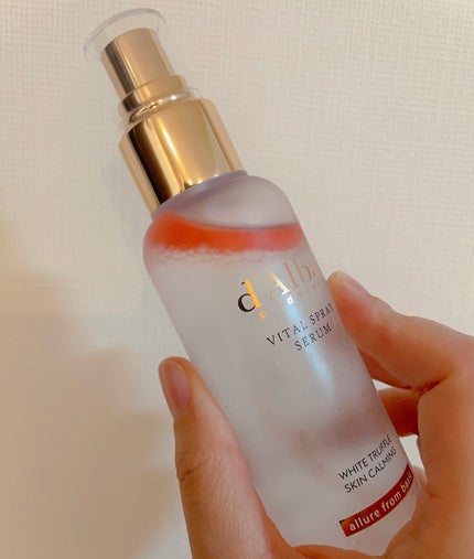 ダルバ ホワイトトリュフバイタルスプレーセラム/ダルバ/ミスト状化粧水を使ったクチコミ(2枚目)