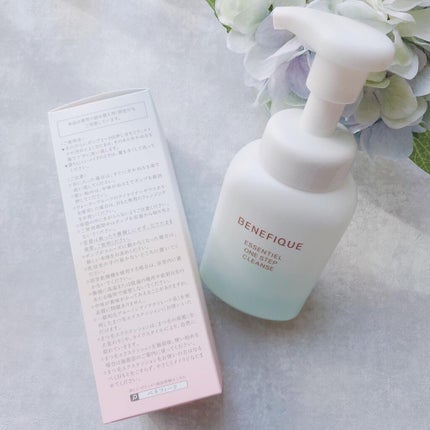 エッセンシャル ワンステップクレンズ/BENEFIQUE/洗顔フォームを使ったクチコミ(3枚目)