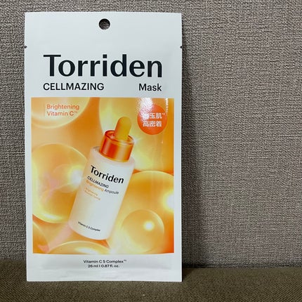 セルメイジング ビタC ブライトニングマスク/Torriden/シートマスク・パックを使ったクチコミ(1枚目)