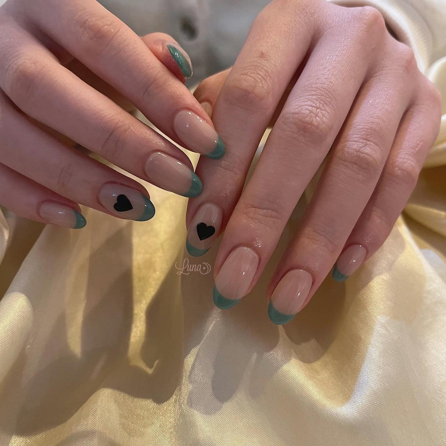 Iuna. Mizuki on LIPS 「.ウンチェと同じに~~画像お持ち込みでした💚#nail#nai..」(1枚目)